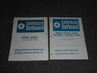 1971 Chrysler Outboard 20 Service Manual Set