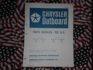 1971 Chrysler Outboard 12.9 HP Parts Catalog 122 123 HC