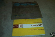 1971 71 Chevrolet Chevy Station Wagon Owners Manual Oem