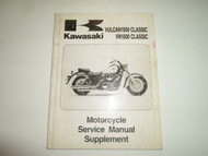 1998 Kawasaki Vulcan1500 Classic VN1500 Classic Service Manual Supplement STAIN