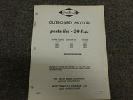 1965 Chrysler Outboard 30 HP Parts Catalog