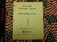 1965 Chrysler Outboard 2 HP Parts Catalog
