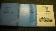 1993 Isuzu Stylus Service Repair Shop Manual Set 93 OEM