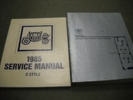 1985 GM Cadillac Cimarron Service Shop Repair Manual SET W FISHER BODY BOOK OEM