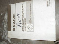 1999 Suzuki SQ416 SQ420 SQ625 Wiring Diagram Shop Manual FACTORY OEM BOOK 99