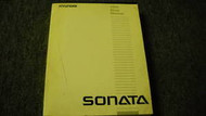 1993 HYUNDAI SONATA Service Repair Shop Manual VOL 1 Manual Transaxle Steering