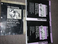 2002 Toyota AVALON Service Shop Repair Manual Set W ELECTRICAL WIRING DIAGRAM EW