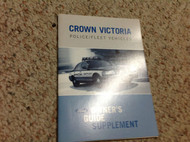 2007 FORD CROWN VICTORIA & MERCURY GRAND MARQUIS Police Fleet Vehicles Guide Sup