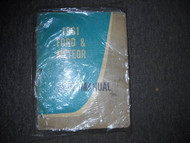 1961 Ford & Meteor Service Shop Repair Workshop Manual OEM Book 1961