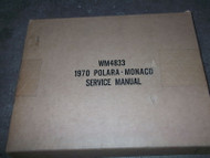 1970 Dodge Mopar Polara Monaco Service Repair Shop Workahop Manual NEW