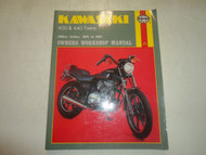 1974 1977 1980 1981 Kawasaki 400 440 Twins 398cc 443cc Owners Workshop Manual x