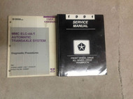 1991 Chrysler Dodge FWD All Wheel Driv Van Wagon Service Shop Repair Manual SET