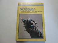 1977 1987 Clymer Suzuki GS400 450 TWINS Service Repair Maintenance Manual DAMAGE