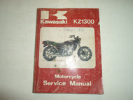 1979 1980 1981 1982 1983 Kawasaki KZ1300 Motorcycle Service Repair Shop Manual x