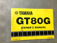 1979 1980 YAMAHA GT80 GT 80 G FACTORY OWNERS Manual OEM BOOK 80 x