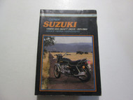 1979 1984 Clymer Suzuki GS850 1100 Shaft Drive Service Repair Manual 2nd EDITION