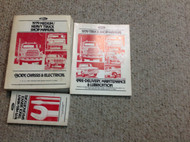 1979 Ford MEDIUM & HEAVY DUTY Truck TRUCKS Service Shop Manual Set W Specs