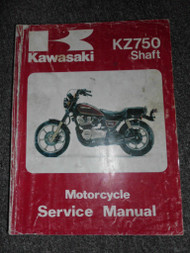 1982 1983 1984 Kawasaki KZ750 Shaft Service Repair Shop Manual OEM FACTORY x