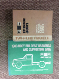 1983 CHEVY CHEVROLET TRUCK 10 30 SERIES 10-30 Service Repair Shop Manual SET W B