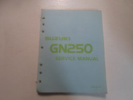 1983 Suzuki GN250 Service Repair Manual LOOSE LEAF FACTORY OEM 995003202303E