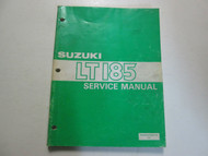 1983 Suzuki LT185 LT 185 Service Repair Shop Manual WORN FADED STAINED FACTORY