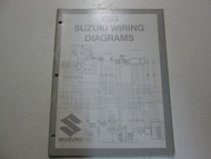 1983 Suzuki Motorcycle D Models Wiring Diagrams Manual MINOR FADING STAINED OEM
