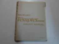 1983 Suzuki TempterGR650 Service Manual LOOSE LEAF STAINED WATER DAMAGED FACTORY