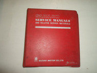 1983 Suzuki XN85 Turbo Service Repair Manual BINDER STAINED FACTORY OEM BOOK 83 
