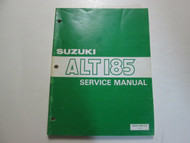 1984 Suzuki ALT185 Service Repair Shop Manual MINOR WATER DAMAGE FADING FACTORY 