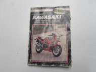 1985 1997 Clymer Kawasaki ZX500 600 Ninja Service Repair Manual WATER DAMAGED 
