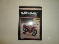 1985 1997 Clymer Kawasaki ZX500 600 Service Repair Maintenance Manual STAINED 