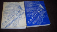 1986 PONTIAC GRAND AM Shop Service Workshop Repair Manual Set W Preliminary Book