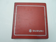 1987 1988 1995 Suzuki LS650 Service Repair Manual BINDER MINOR STAINS FACTORY 