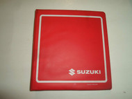 1987 1994 Suzuki VS700GL 750GL 800GL Service Manual BINDER WATER DAMAGE STAINED