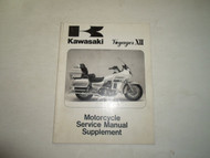 1987 2003 Kawasaki Voyager XII Motorcycle Service Shop Manual Supplement OEM x