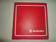 1987 2008 Suzuki VS700 750 800 Service Repair Shop Manual BINDER WARPED DAMAGED