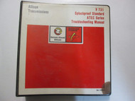 1987 Detroit Diesel Allison Transmission V731 Troubleshooting Manual USED OEM   