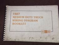 1987 GM Chevy Medium Truck Wiring Electrical Wiring Diagram Manual OEM 1987