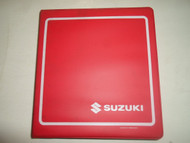 1987 Suzuki GSX1100F Katana 1100 Motorcycle Service Manual BINDER STAINED OEM 87