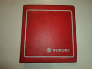 1987 Suzuki LS650 Service Repair Manual BINDER STAINED FACTORY OEM BOOK 87 DEAL