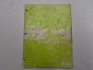 1987 Suzuki LT-4WD Service Manual WATER DAMAGED FADED WORN FACTORY OEM BOOK 87