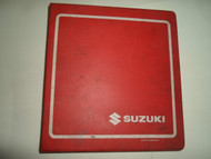 1988 1989 Suzuki Katana GSX600F Service Repair Shop Manual SET BINDER STAINED 
