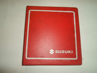 1988 1990 1991 Suzuki VS1400 Service Repair Manual BINDER STAINED WORN OEM 