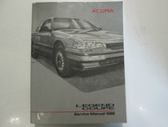 1988 Acura Legend Coupe Service Repair Shop Manual FACTORY OEM BOOK USED x