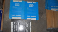 1988 Dodge Ram Raider Truck Service Repair Shop Manual SET W Technical Bulletins