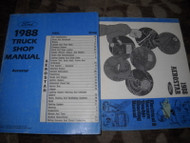 1988 Ford Aerostar VAN Service Shop Repair Workshop Manual Set OEM W EVTM OEM
