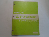 1988 Suzuki LT-F250 Service Repair Shop Manual WATER DAMAGED STAINED OEM 88 