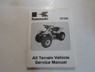 2003 Kawasaki KFX80 All Terrain Vehicle ATV Service Manual FACTORY OEM DEAL