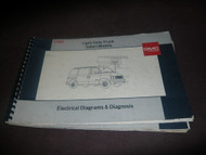 1989 GMC Safari Wiring Electrical Diagnosis & Diagrams Service Shop Manual EWD 