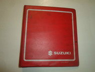 1990 1991 Suzuki DR350 DR350S Service Manual STAINED BINDER 995004301103E OEM